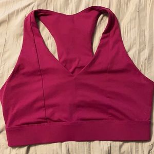 Maroon Fabletics bra